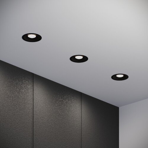 Светильник встраиваемый светодиодный Combi 15W 4000K черный - Фото 5