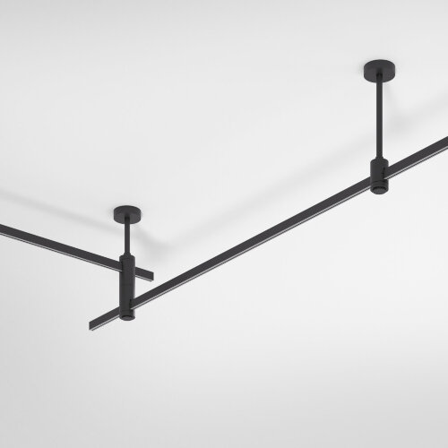 Esthetic Magnetic Шинопровод накладной (черный) (2 м) - Фото 3