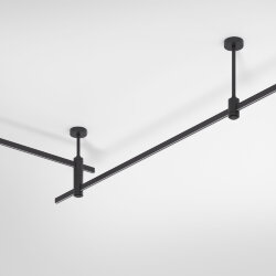 Esthetic Magnetic Шинопровод накладной (черный) (2 м) 85137/00