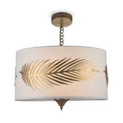 Подвесной светильник Farn E14х3 40Вт (Золото)