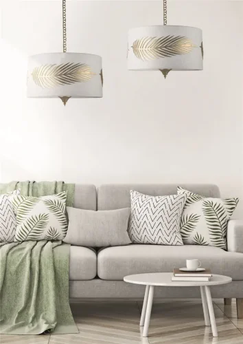 Подвесной светильник Farn E14х3 40Вт (Золото) - фото 4