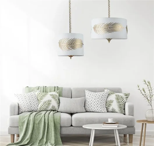 Подвесной светильник Farn E14х3 40Вт (Золото) - фото 6