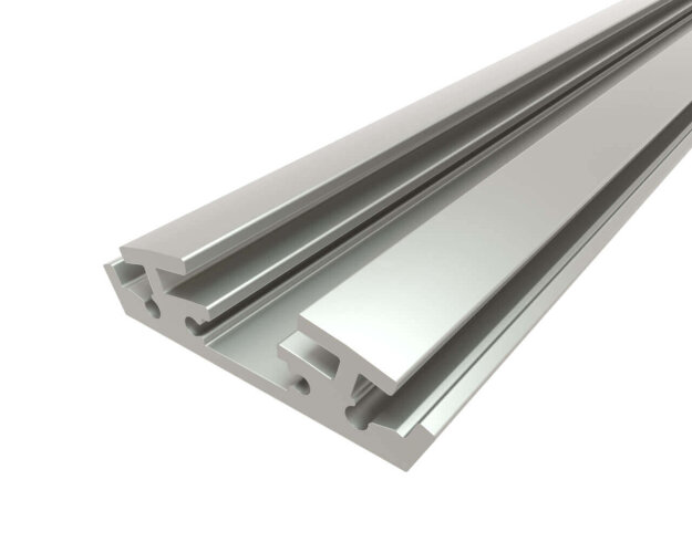 Профиль накладной алюминиевый LC-LP-1134-2 M-90 Anod - фото