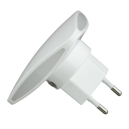 DTL-320 Треугольник-White-Sensor Светильник-ночник, С фотосенсором день-ночь, Белый - фото 2