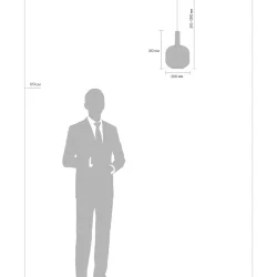 Подвесной светильник Freya FR8012PL-01AM (Латунь)