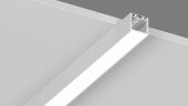 Подвесной/накладной алюминиевый профиль Design LED LS3535, 2500 мм, белый, LS.3535-W-R. Фото 4