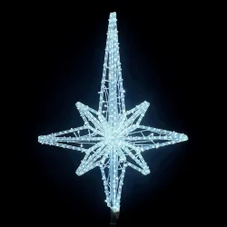 Макушка &amp;#171;Роза Ветров &amp;#187; 75 см, Белая, 220В