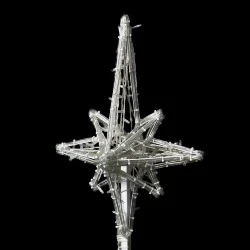 Макушка &amp;#171;Роза Ветров &amp;#187; 75 см, Белая, 220В