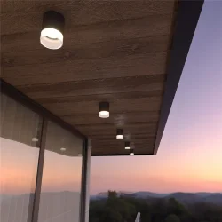 Уличный потолочный светильник Light LED 2107 IP54 35140/H черный (057159)