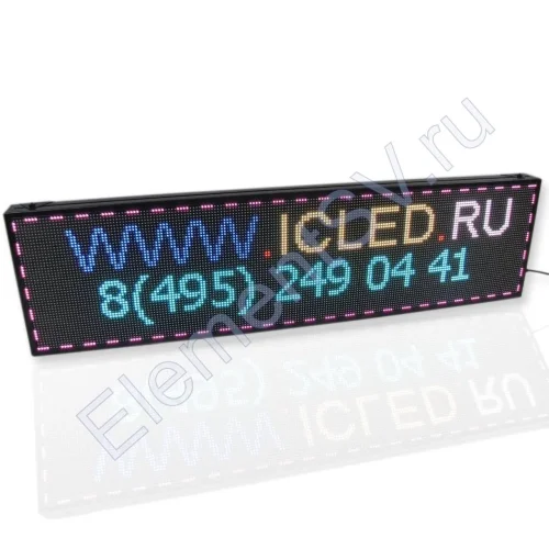 Бегущая строка LL PH6RGB-36 - фото.