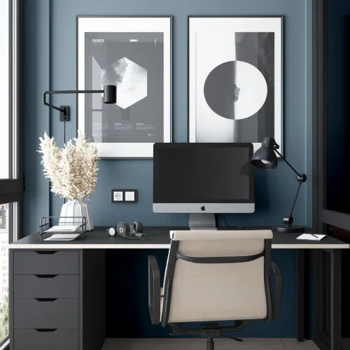 Рамка из металла на 2 поста Platinum черный W0022608 - фото 5