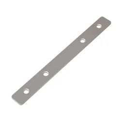 Коннектор прямой 1 шт., ALM-C-180 (Серебро)