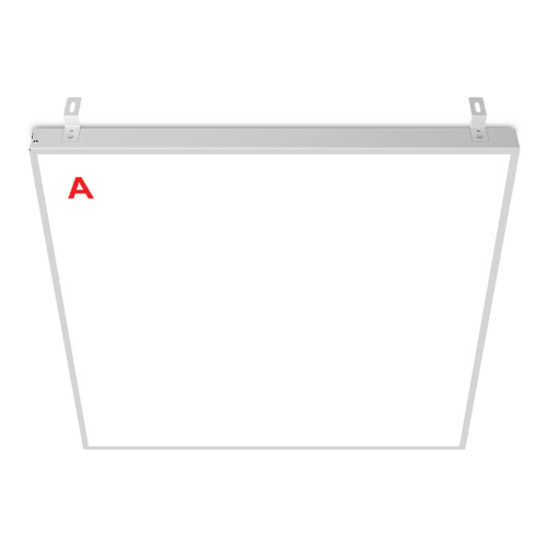 Светильник WOLTA PRO ГРИЛЬЯТО ПРЕМИУМ ДВО02-54-053-6К с БАП ЕМ3 54Вт 6500К IP40 Опал - фото 1.