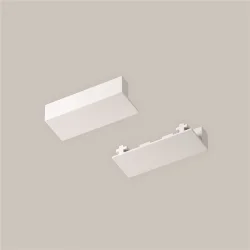 Комплект монтажный с заглушками Radity 2 штуки, белый TRA084EC-112W (Белый)