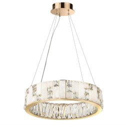 Люстра «ODEON LIGHT» 5072/60L, серия: CROSSA (крепление на планке) - Возможность композиций из 2-х и 3-х колец при помощи отдельной потолочной базы