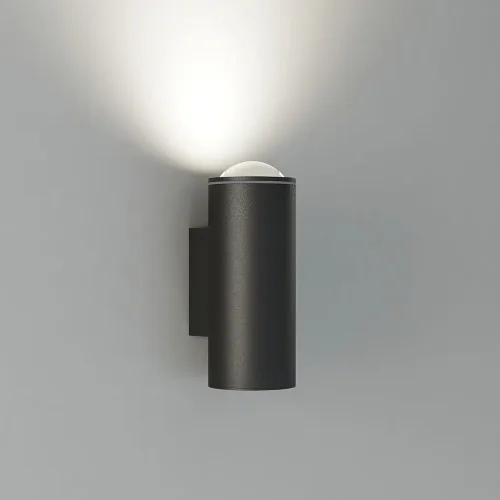 Настенный светодиодный светильник с длинным лучом 35138/U черный - фото 2