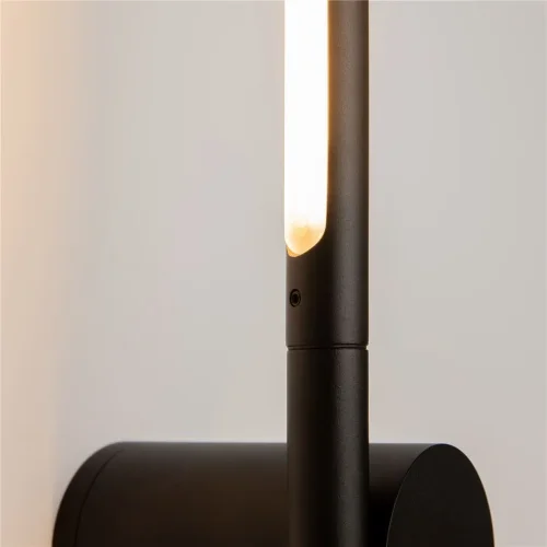 Настенный светильник (бра) Rotera 3000K 9Вт (Черный) - фото 13