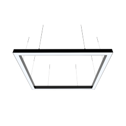 Светильник WOLTA PRO КОНТУР КВАДРО ДСО03-144-101-6К-Ч Матовый