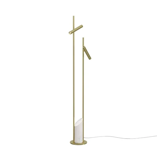 Напольный светильник (торшер) Trust 3000К 6Вт (Латунь) - фото