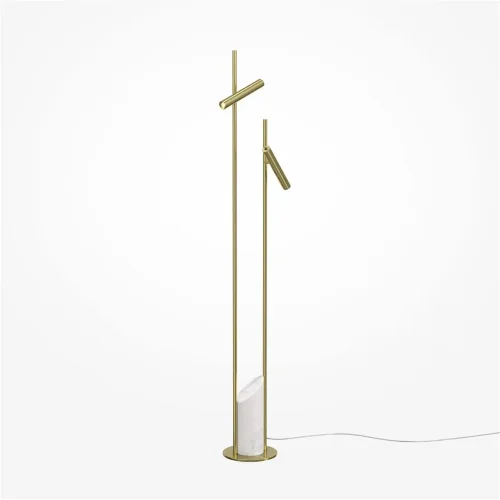 Напольный светильник (торшер) Trust 3000К 6Вт (Латунь) - фото 6