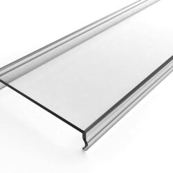 Рассеиватель поликарбонатный для профиля LC-LRM-P30-6 прозрачный