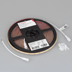 Светодиодная лента герметичная COB-PS-X400-7mm 24V Warm3000 (7.2 W/m, IP67, CSP, 5m) (Arlight)