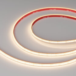 Светодиодная лента герметичная СОВ-PS-Х400-7mm 24V Warm3000 (7.2 W/m, IP67, CSP, 5m) (Arlight) 041699