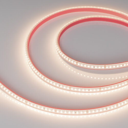 Светодиодная лента герметичная RTW-PS-A160-10mm 24V Warm3500 (12 W/m, IP67, 2835, 50m) (Arlight, 12 Вт/м, IP67) - фото 1