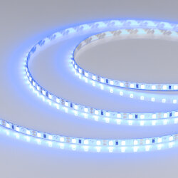 Светодиодная лента RT-А120-5mm 12V Blue (9.6 W/m, IP20, 5m) (Arlight, 9.6 Вт/м, IP20) 015004(2)