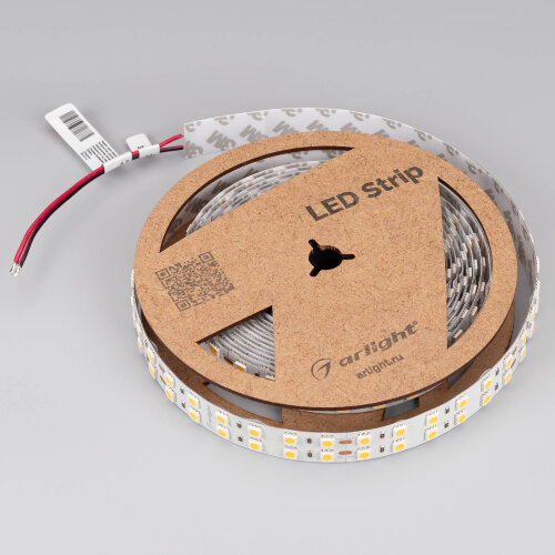 Светодиодная лента RT 2-5000 24V Warm2700 2х2 (5060, 720 LED, LUX) (Arlight, 34.4 Вт/м, IP20) 012443(1) - фото 2