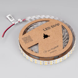 Светодиодная лента RT 2-5000 24V Warm2700 2х2 (5060, 720 LED, LUX) (Arlight, 34.4 Вт/м, IP20) 012443(1)