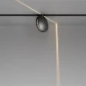 Трековый светильник Контур / Outline Exility 3000K 6Вт 180° (Черный) TR090-2-6W3K-B - фото 2