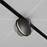 Трековый светильник Контур / Outline Exility 3000K 6Вт 180° (Черный) TR090-2-6W3K-B - фото 6