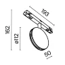 Трековый светильник Контур / Outline Exility 3000K 6Вт 180° (Черный) TR090-2-6W3K-B - фото 11