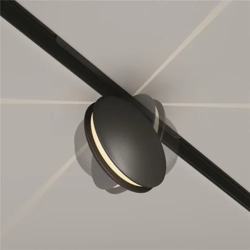 Трековый светильник Контур / Outline Exility 3000K 6Вт 180° (Черный) TR090-2-6W3K-B - фото 16