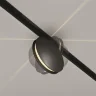 Трековый светильник Контур / Outline Exility 3000K 6Вт 180° (Черный) TR090-2-6W3K-B - фото 16