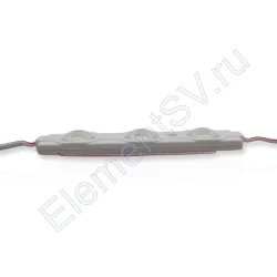 Светодиодный модуль прямоугольный 2835-3 ZB3T (1,5W, 12V, Cool White)