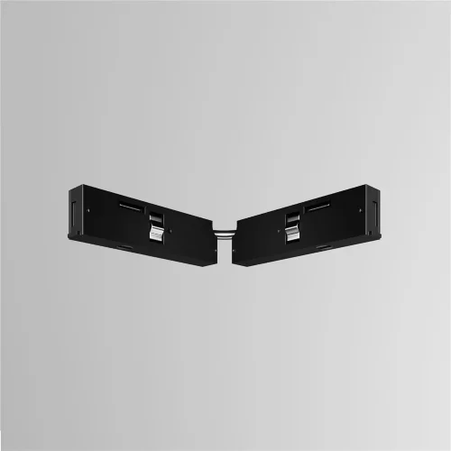 Коннектор питания угловой с проводом 1см Levity (Черный) - фото 2