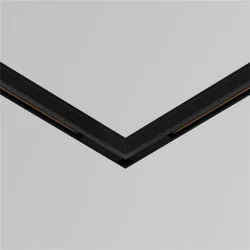 Коннектор питания угловой с проводом 1см Levity (Черный)