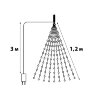 ULD-E0120-120-STA MULTI IP44 Гирлянда светодиодная Лучи росы, 1.2м, 10 нитей, 120 светодиодов, Разноцветный свет, Провод прозрачный - фото 12
