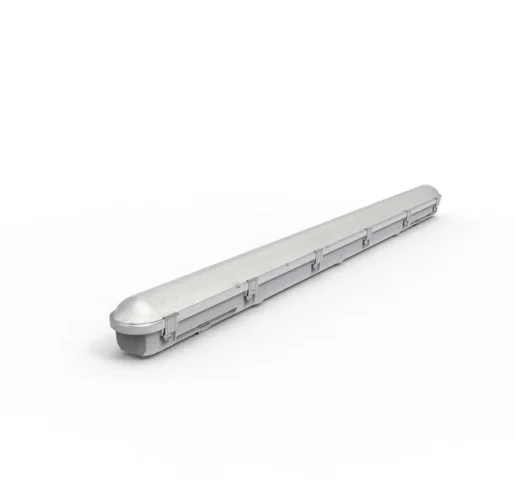 Светильник светодиодный ДСП WP 11 C 40W OP 840 L1200 EL 1200х85х80мм 40Вт 4000К IP65 пылевлагозащ. с БАП 3ч бел. Русский Свет 15071123177 - фото