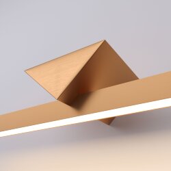 Светильник настенный светодиодный Delta LED 40115/LED золото (058169)