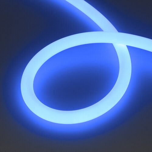 Светодиодная лента герметичная MOONLIGHT-ТОР-G280-D18mm 24V RGB 360deg (13 W/m, IP65, 3838, 5m, wire х1) (Arlight, Вывод прямой, 3 года) 038762 - фото 4