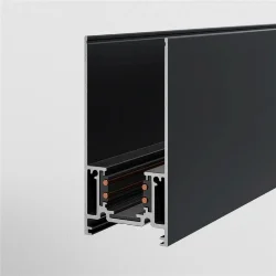 Шинопровод 1м S35 накладной/подвесной черный (Черный)