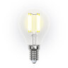 LED-G45-5W-WW-E14-CL-DIM GLA01TR Лампа светодиодная диммируемая, Форма шар, прозрачная, Серия Air, Теплый белый свет 3000K - фото 1