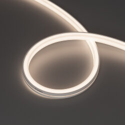 Светодиодная лента герметичная MOONLIGHT-ТОР-U-А156-13х12mm 24V Day4000 (11 W/m, IP67, 5m, wire х2) (Arlight, Вывод боковой, 3 года) 042778