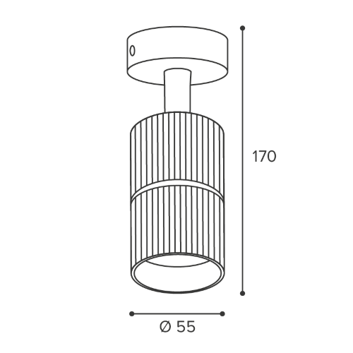 Светильник WOLTA WSL-GU10/18WG-2 под лампу GU10 Белый / золотой NIMB - фото 2.
