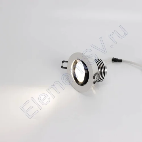 Светодиодный светильник S1001-5W-R85W BW6 (220V, 5W, day white, круглый D90mm) - фото 3.