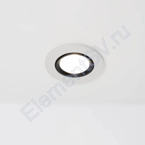 Светодиодный светильник S1001-5W-R85W BW6 (220V, 5W, day white, круглый D90mm) - фото.