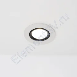 Светодиодный светильник S1001-5W-R85W BW6 (220V, 5W, day white, круглый D90mm)